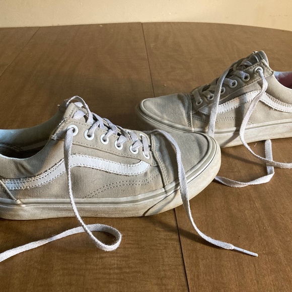 Vans gray sneakers, size 7.5 - Picture 5 of 7